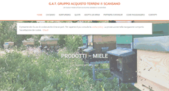 Desktop Screenshot of gatscansano.it