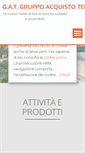 Mobile Screenshot of gatscansano.it